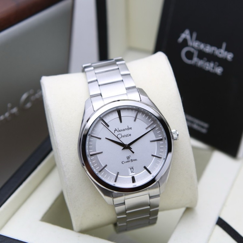 jam tangan pria alexandre christie type 8654 ac8654