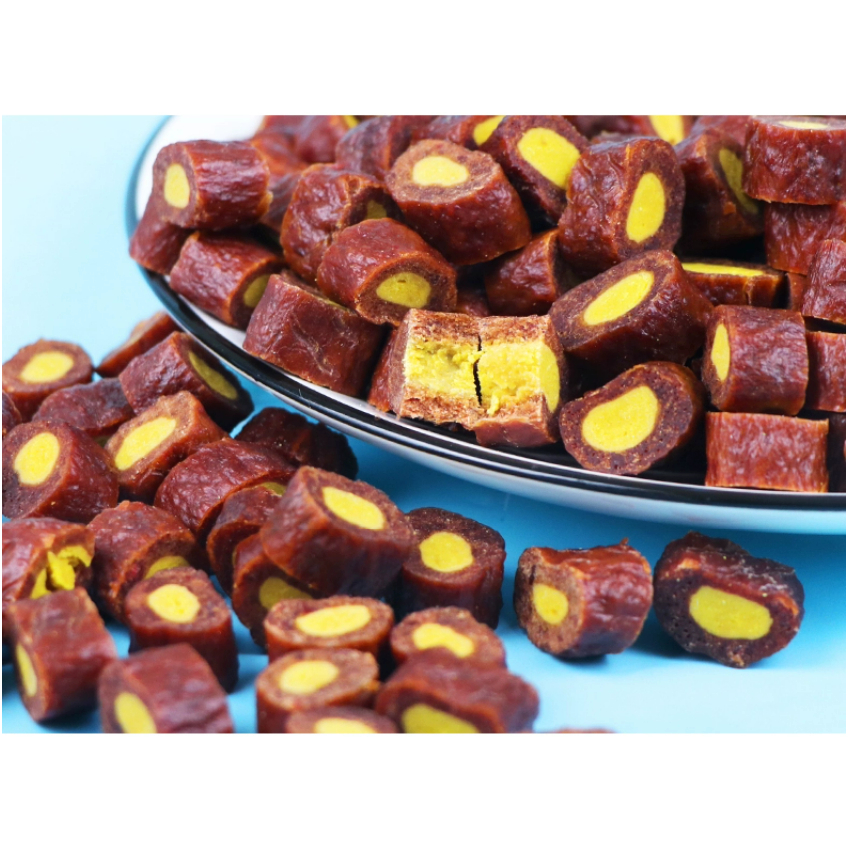 [PIKU POKU] Eggyolk & Beef Cube (75gr) | Snack Anjing Camilan Anjing Dogfood Petfood Makanan Hewan M