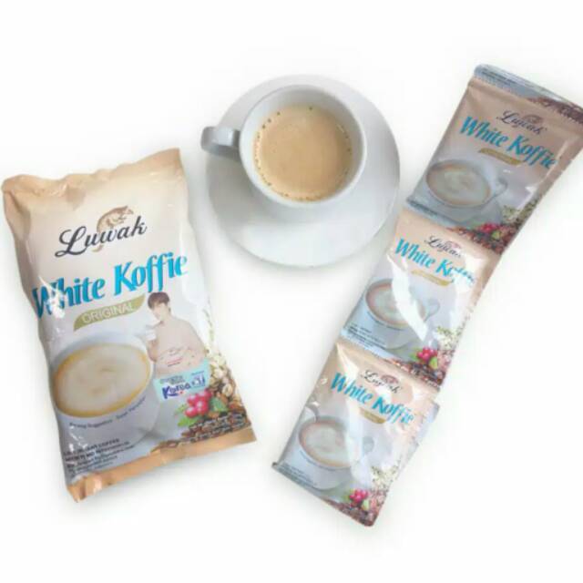 

LUWAK WHITE COFFE 10pcs X 20gr