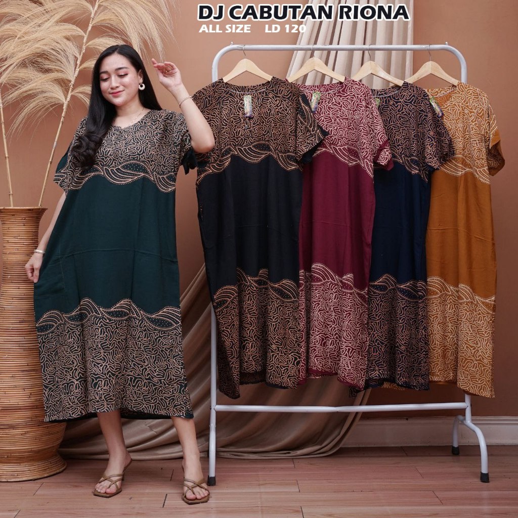 Terbaru Daster Batik Kencana Ungu Jumbo LD 120 // Motif  Busui Friendly Kancing Depan //  Santung Ra