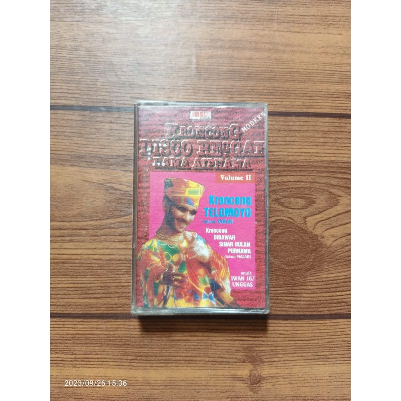 Kaset RAMA AIPHAMA Keroncong Disco Reggae