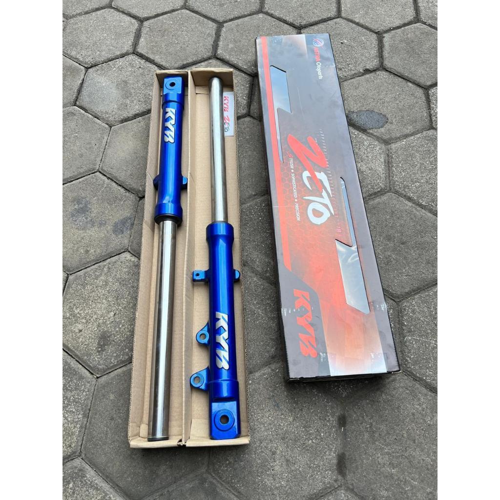 Skok Depan KYB As 33 Ninja Vixion Original merah hitam biru