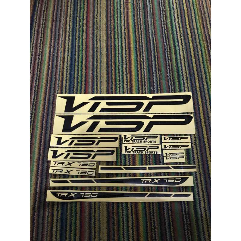 Sticker Decal Sepeda Fixie VISP