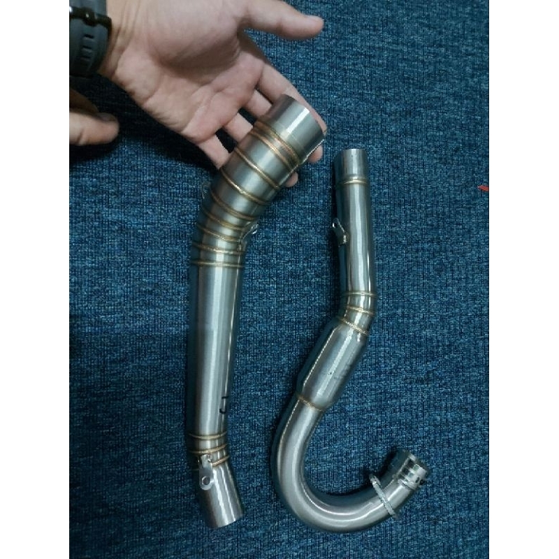LEHERAN knalpot  KLX ,CRF ,WR  pnp knalpot FMF supercopy dll inlet 50mm