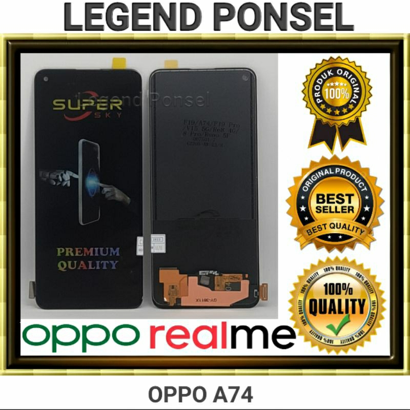LCD OPPO A74 4G FULLSET ORIGINAL QUALITY