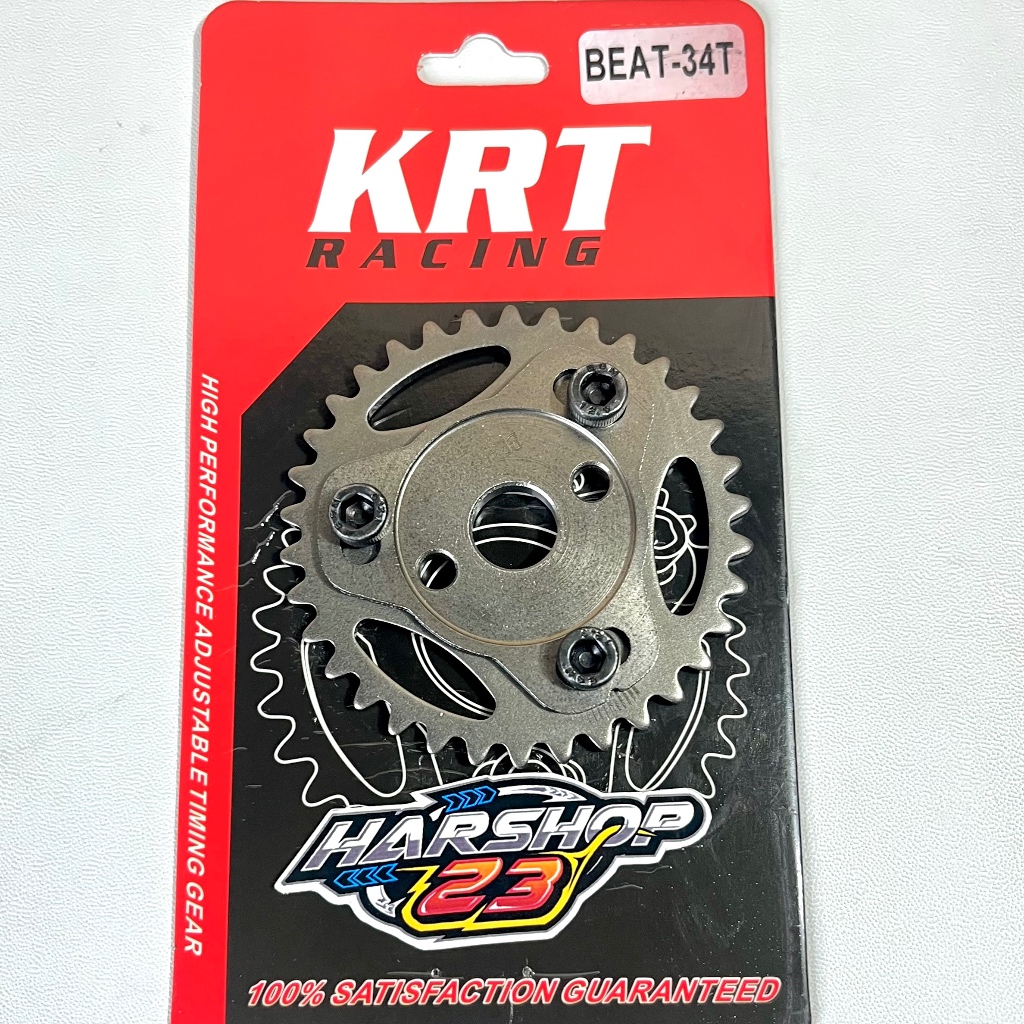 Gigi timing geser gigi sentrik geser beat 34T krt