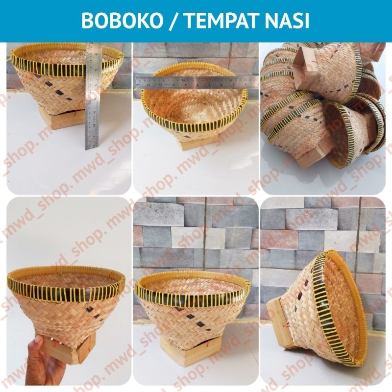 BOBOKO / TEMPAT NASI / BAKUL NASI