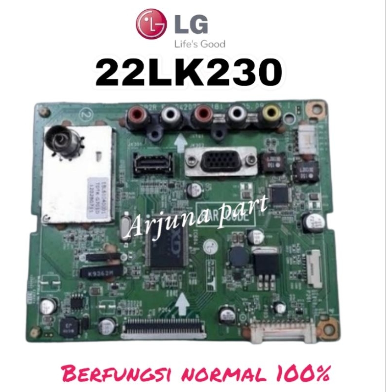 MAINBOARD TV LG 22LK230 / MB TV LG 22LK230 / MESIN TV LG 22LK230 / MODUL TV LG 22LK230 / MB 22LK230