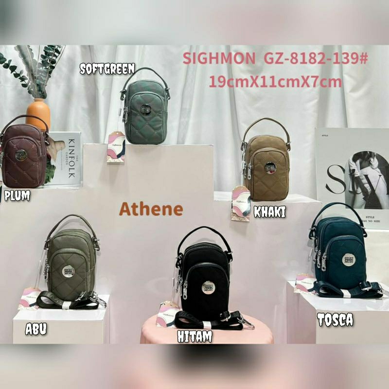 Sighmon ORI Kanvas 2in1 Selempang Jinjing SGH8182-139 3Res