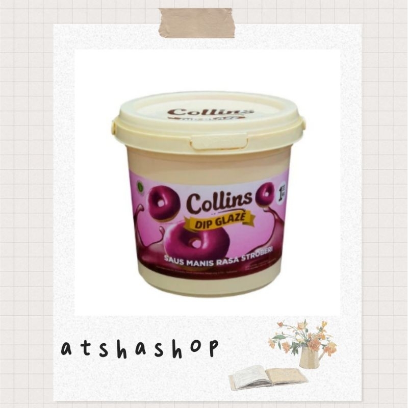 Collins Strawberry 1kg Colins Selai Coklat Pasta Strawberi 1 kg Milk Chrispy Colin Collin Choco Kris