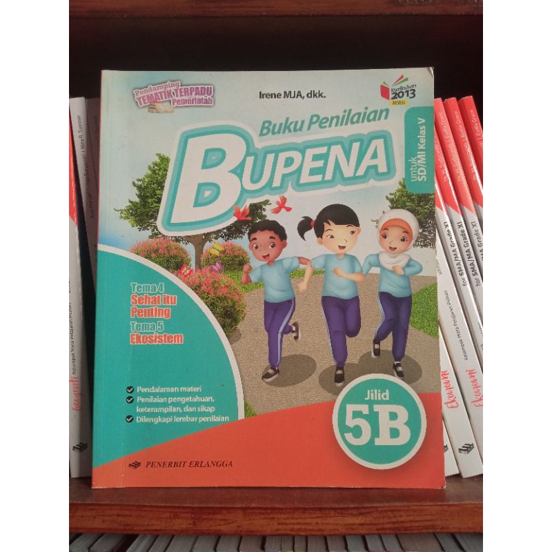 BUKU BEKAS BUPENA 5B KELAS 5 SD ERLANGGA KURIKULUM 2013 EDISI REVISI