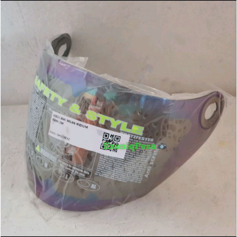KACA VISOR HELM BMC MILAN ORI ORIGINAL