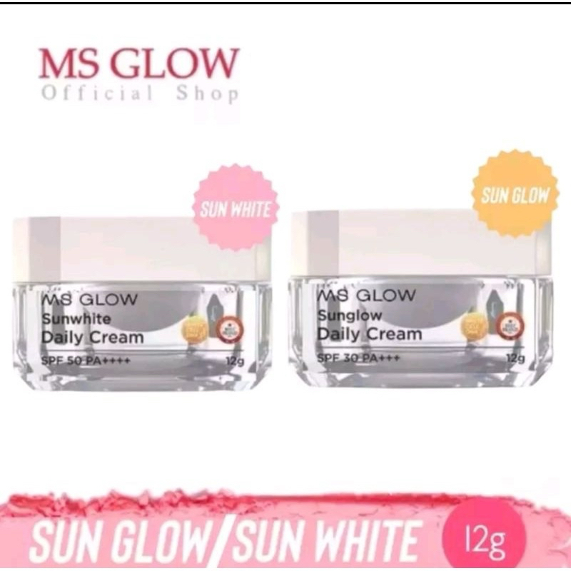 Sunwhite Ms Glow & Sunglow Ms Glow / Suncream / Sunwhite Ms Glow / Sunwhite Ms Glow