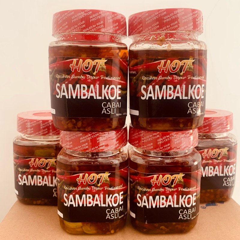 

SAMBALKOE Sambal Terasi Sedap Ekstra Pedas