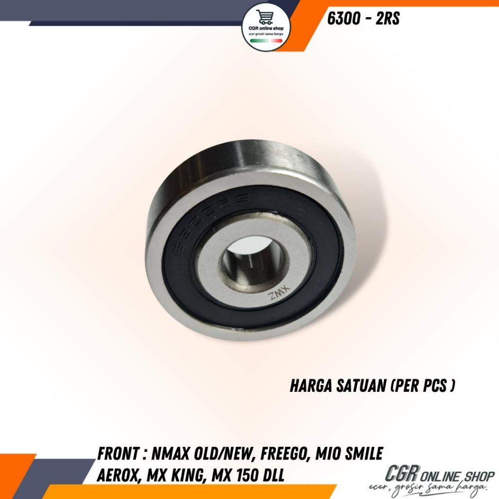 XWZ Bearing 6300 2RS Laher Bantalan Bering Roda Nmax Aerox Mx King