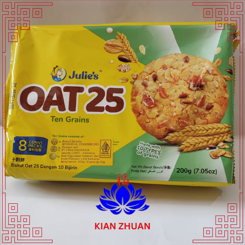 

Julie's Oat25 Ten Grains 200g