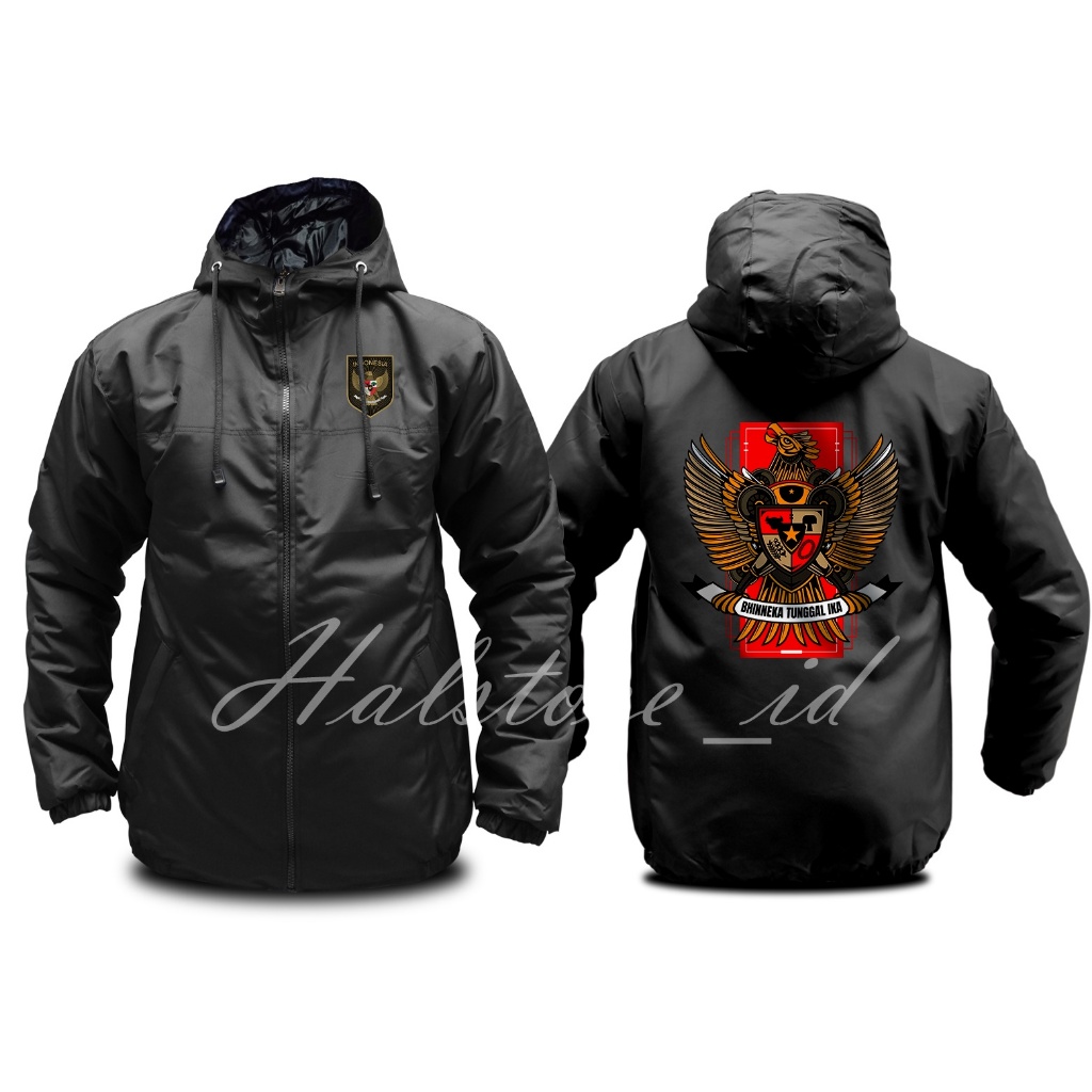 Jaket Logo Timnas Garuda Indonesia / Jaket Keren Trendy / Jaket Parasut Premium Quality2