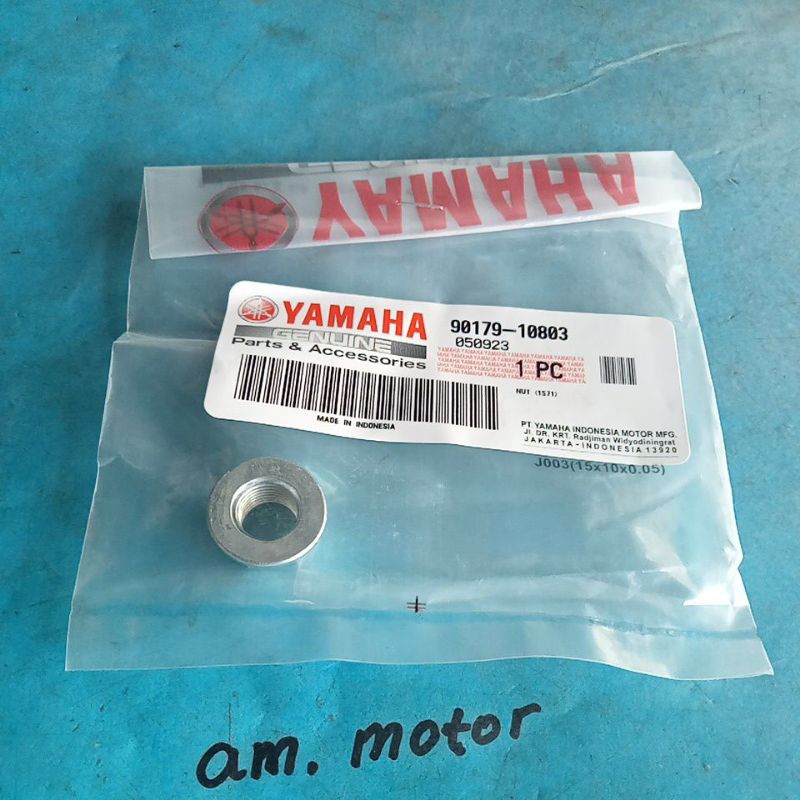mur as pully belakang Mio j, drat halus, kunci 14, Yamaha ori