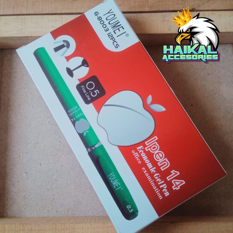 

Pulpen Jel Ipen 14 YOUMEI G-8003 Isi (12pcs)