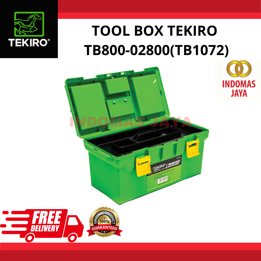 Tekiro Tool Box Plastik Tb 800 (02800) / Tool Plastik / Alat Perkakas Tekiro Tool Box Plastik BESAR 