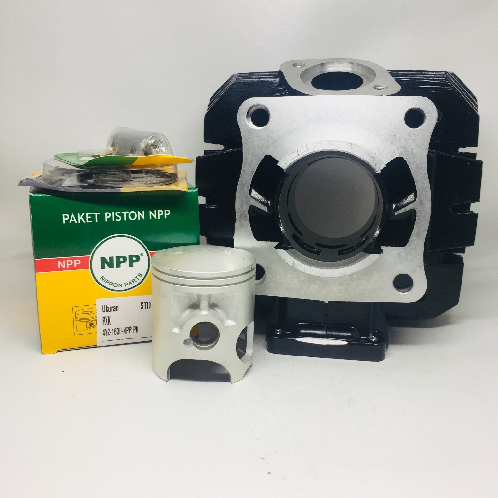 Boring Silinder Cylinder Blok + Piston seker kit set NPP  MLKUNL mikuni Alkunl kode 3KA RX KING RXK