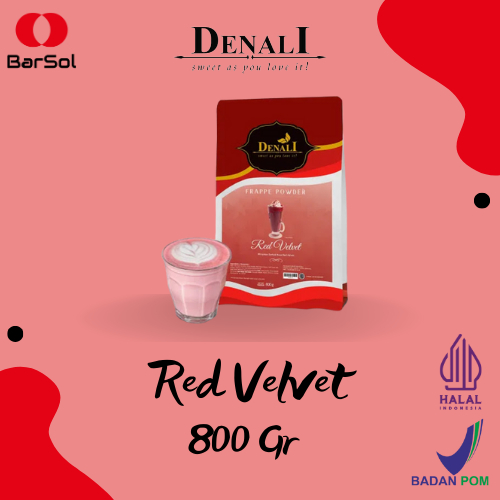 

Denali Powder Red Velvet 800 Gr - Barsol Indonesia