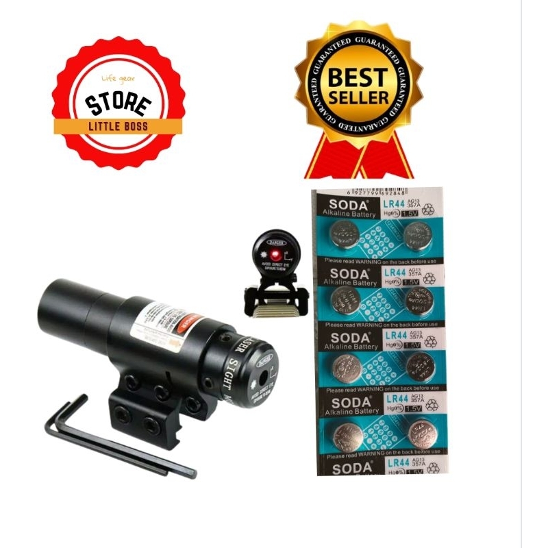 Laser Scope Nyala Merah Tipe YX-802 free ongkir
