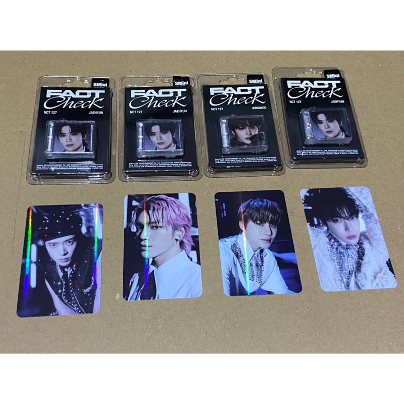 Ready stock siap kirim nct 127 smini fact check jaehyun smcu welcome kit jungwoo