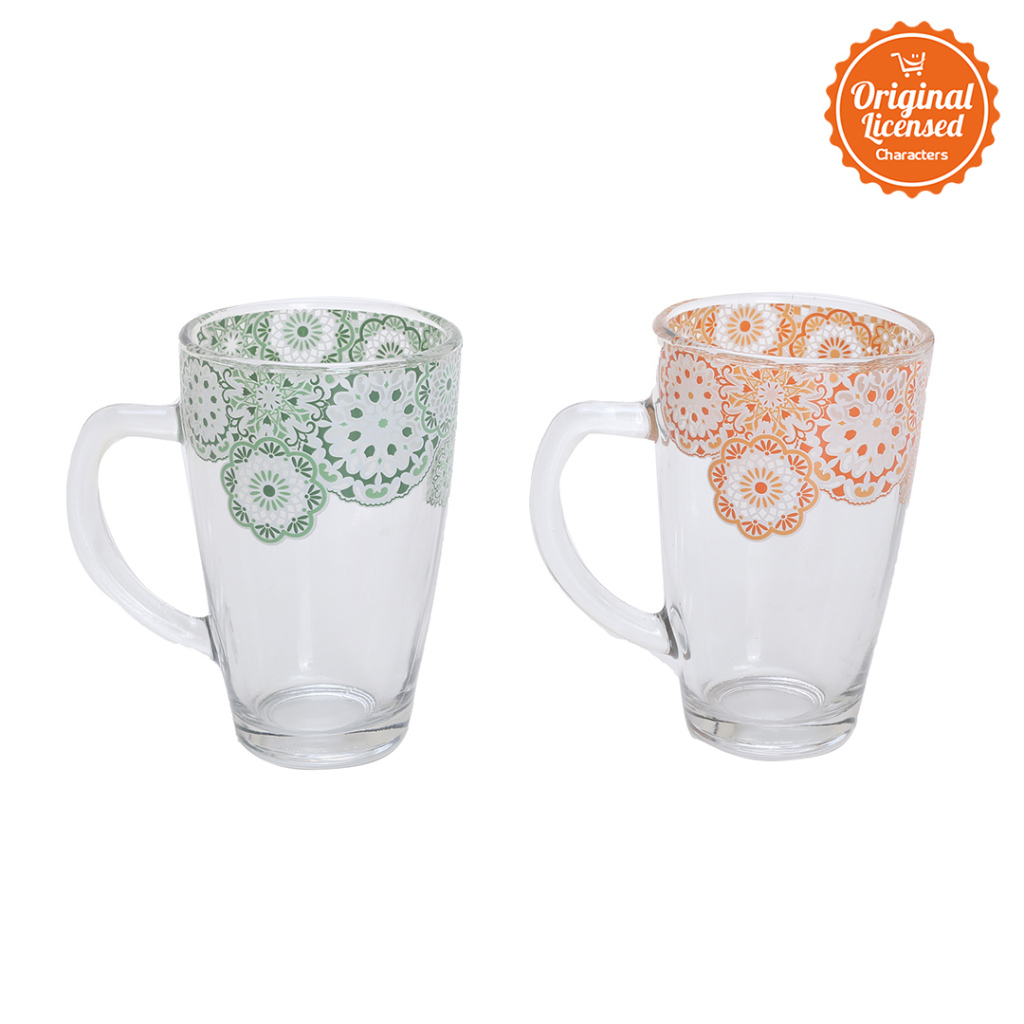 Gelas Brighton Glass Mug Set isi 2 pcs