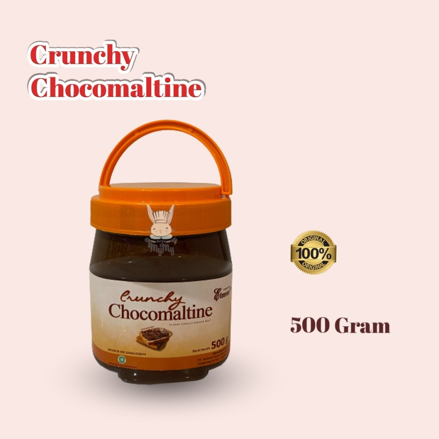 

Elmer Crunchy Chocomaltine / Selai Cokelat 500 gr
