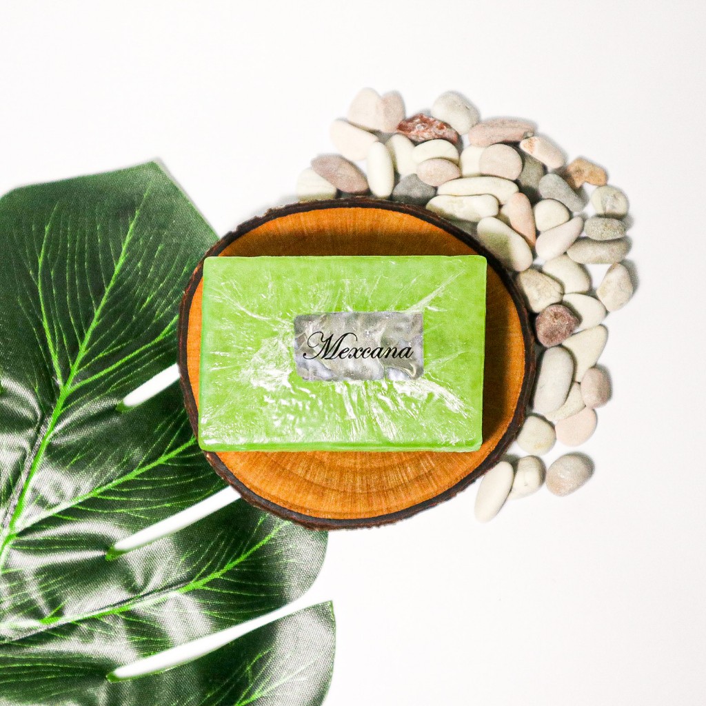 MEXCANA Greentea Transparant Soap 80 gr