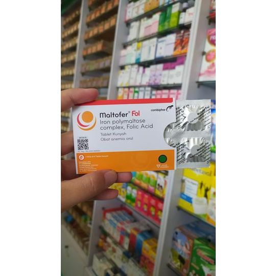 MALTOFER FOL ZAT BESI KUNYAH isi 6tab