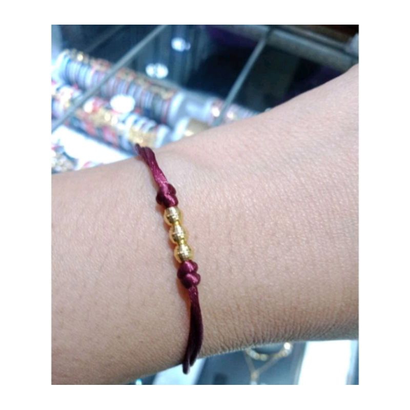 gelang tali satin Mrican 0,2 grm  Semar Nusantara