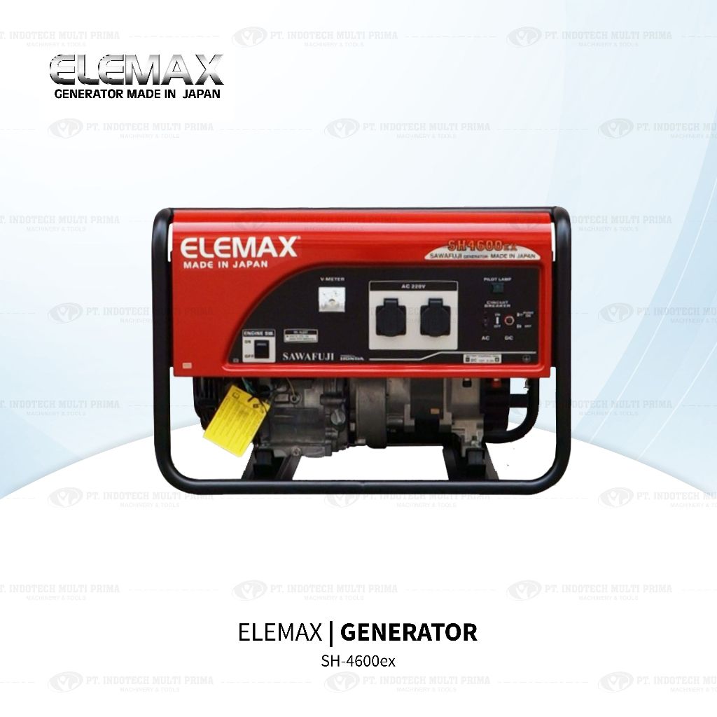 Genset / Generator Set Bensin Honda Elemax SH4600ex (4,0 Kva) Garansi 1 Tahun