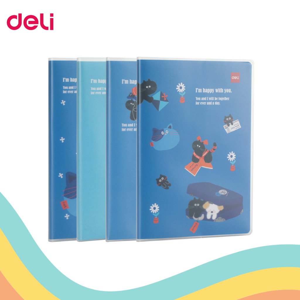 

SALE…!!! NOTES DELI A5 N-303 HAPPY WITH YOU (1 PCS)