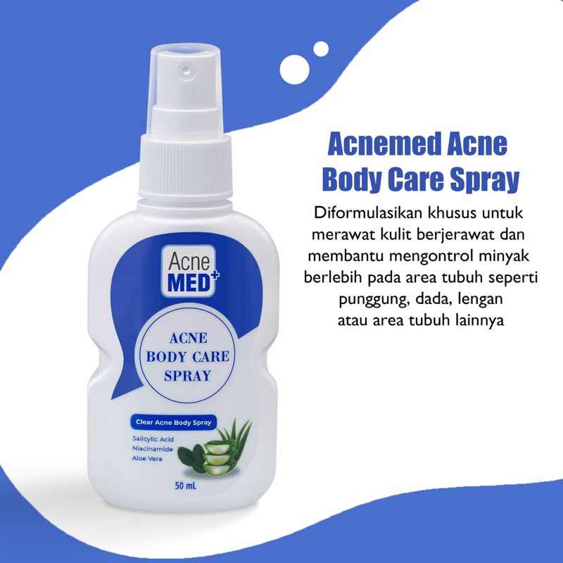 Acnemed Acne Body Care Spray clear acne