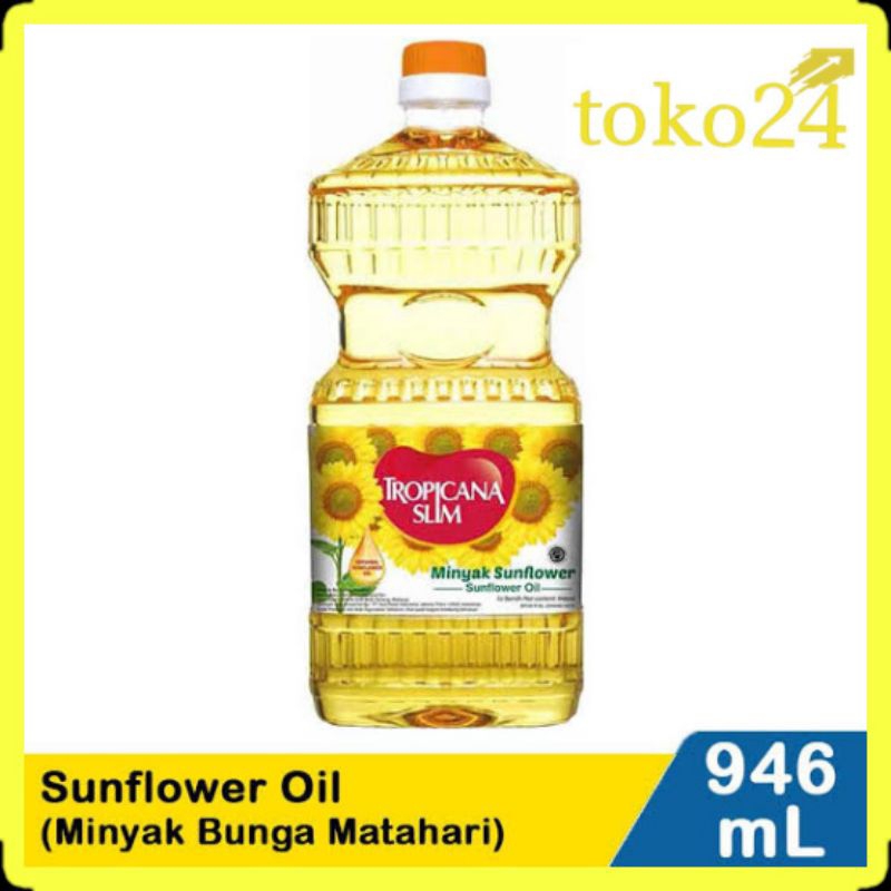 

Tropicana Slim Sunflower Oil 946 ml