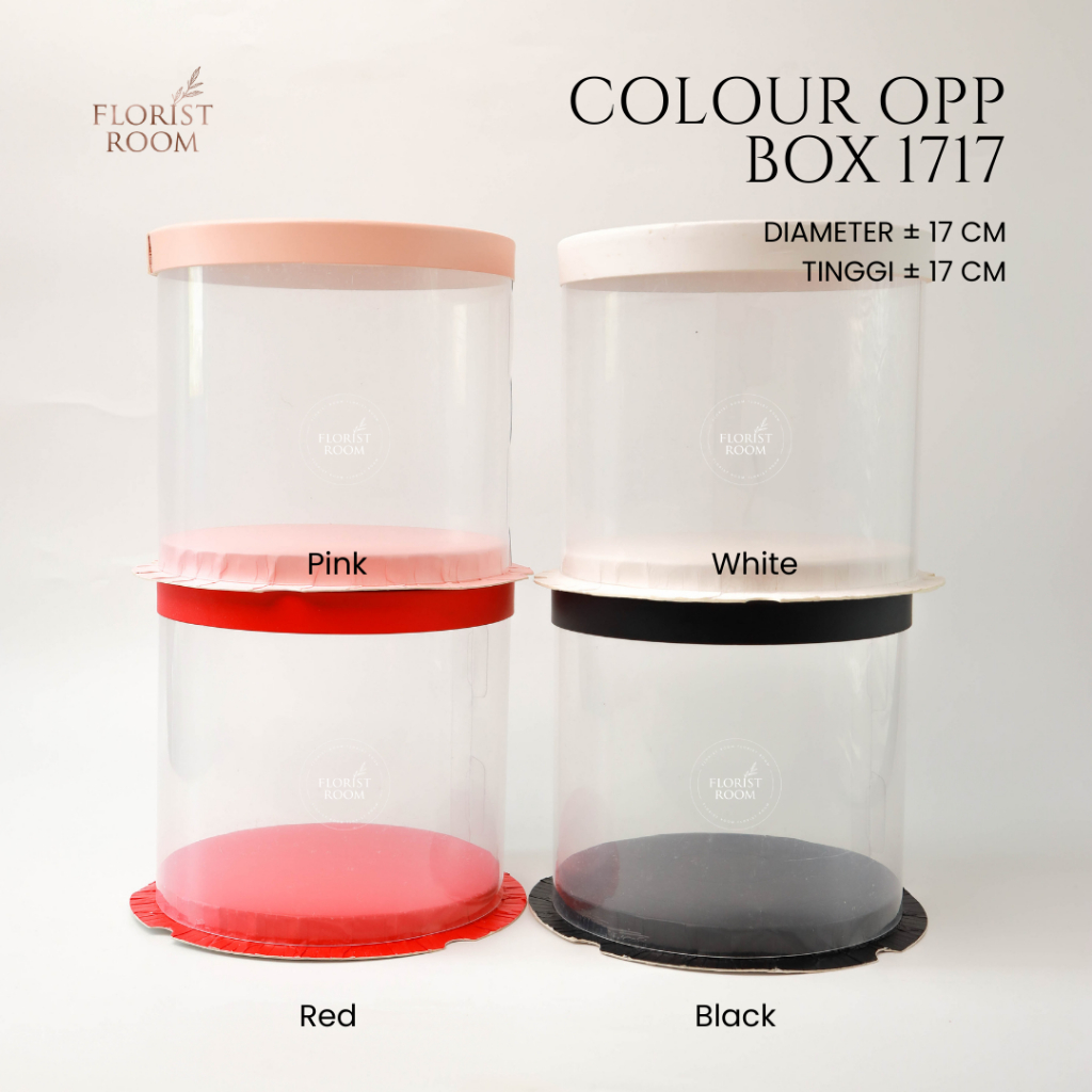 

Colour Opp Box 1717 - Box kado - Box Bunga - Box Kue