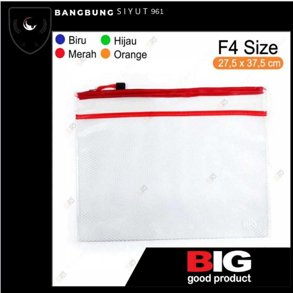 

Pocket File Big F4 (9005) - Colour Blue