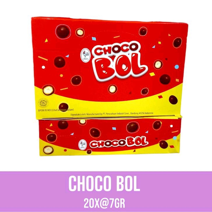 

CHOCO BOL CHOCOLATE RENCENG 20X@7GR