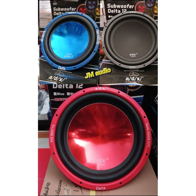 subwoofer 12in ADX DELTA 12BL 400watt doble coil