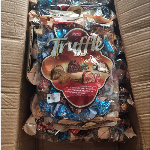 

Coklat Turki Arab Elvan Truffle MIX 1 Kg Oleh oleh Haji Umroh 1000GR