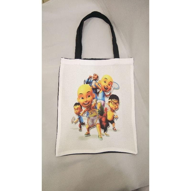 Tas tote bag karakter lucu