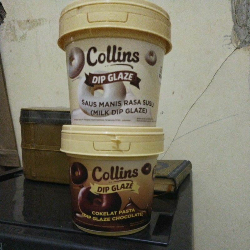 

Collins dip Glaze ukuran 300gr