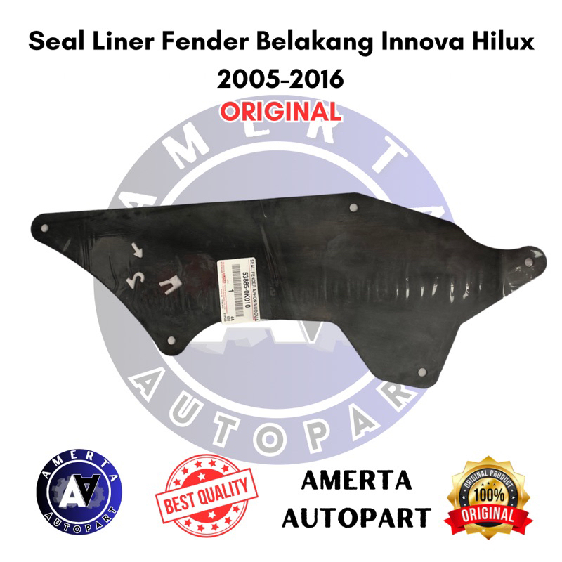 Seal Liner Fender Belakang Innova Hilux 2005-2016 ORIGINAL