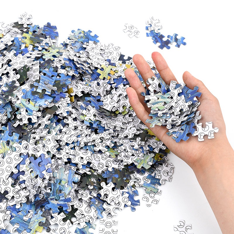 Jigsaw Puzzle 1000 Pcs Collection / Puzzle Jigsaw Model Dekompresi /Adult puzzle /Gift puzzle-50 x 75 Cm