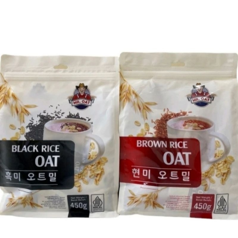 

Mr. Oat Black Rice Oat / Brown Rice Oat 450 gr