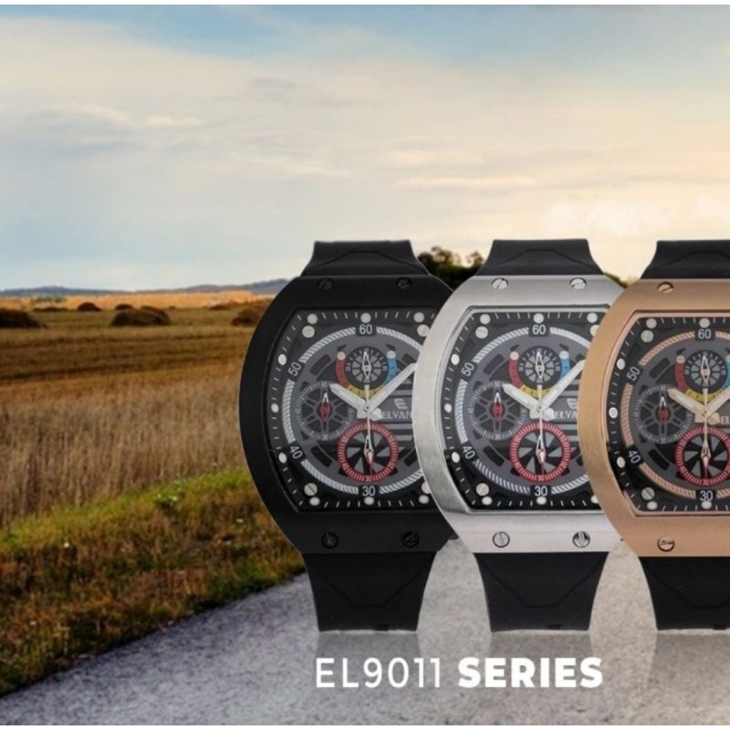 ELVANO MEN'S WATCHES EL9011 JAM TANGAN ORIGINAL BERGARANSI