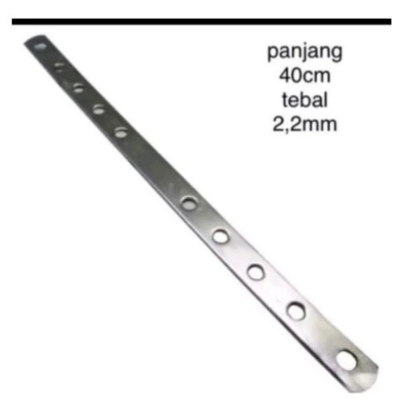 besi plat bolong breket kedudukan lampu variasi 
Dudukan Knalpot