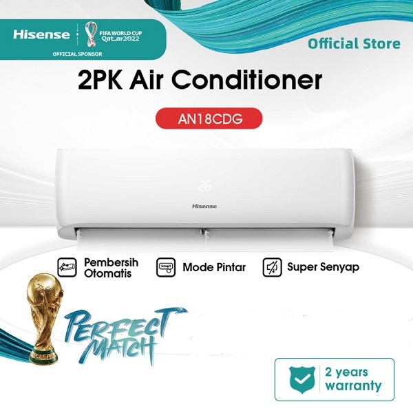 Hisense AN18CDG AC Split 2 PK Standard 2 PK